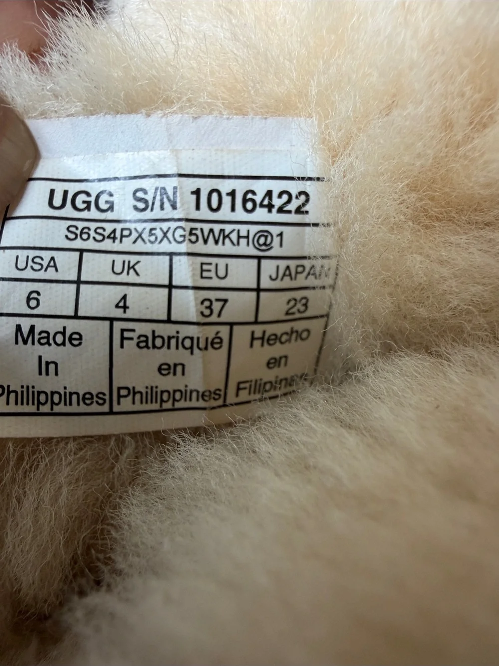 🍁UGG Mini Bailey Button II Suede Ankle Boot - Chestnut Brown Youth Size 6 101642